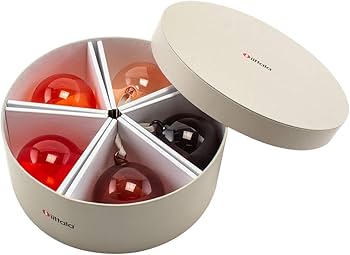 　イッタラ　オーナメント　レッド　グラスボール9個まとめ売り itt-0199-000rak.jpg